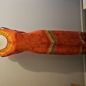 Neelam Summer Beachy Lightweight Pull Over Maxi Dress Size 2X #W-649